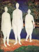 Kasimir Malevich Woman Bather oil painting artist